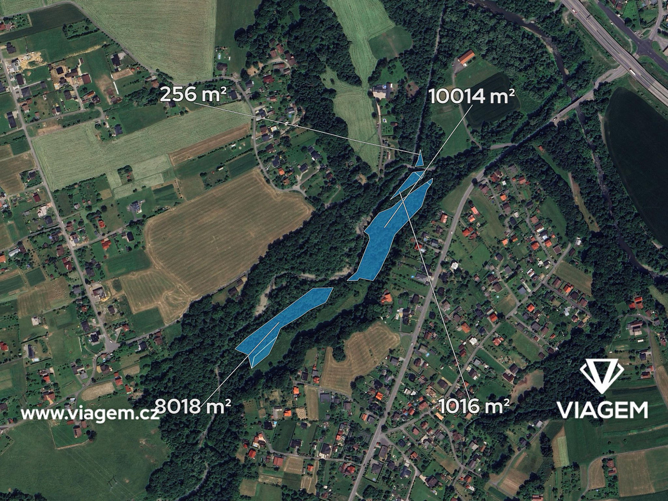 Prodej lesa 6 434 m² – fotografie 2