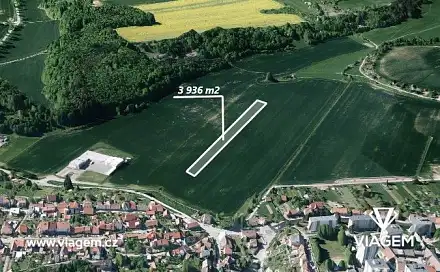 Prodej pole 3 936 m², Jedovnice, okres Blansko