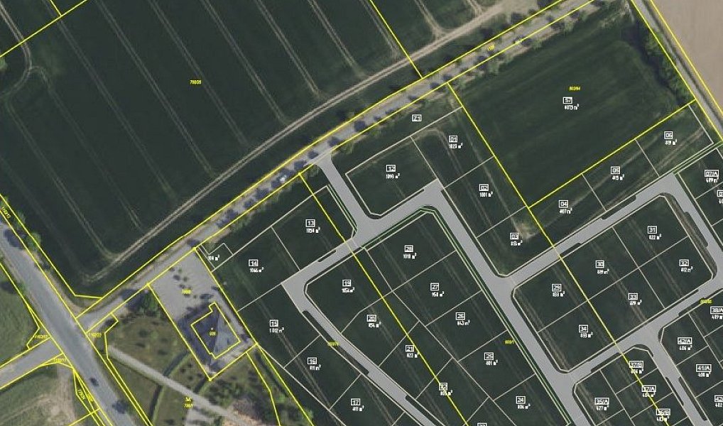 Prodej stavebního pozemku 801 m², Sulice – náhled fotky 3