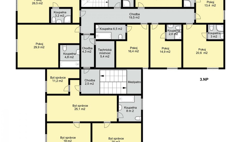 Prodej domu 828 m² s pozemkem 2 020 m², Světlá nad Sázavou – náhled fotky 28