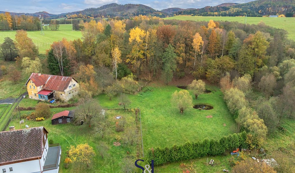 Prodej stavebního pozemku 3 549 m², Chřibská – náhled fotky 11