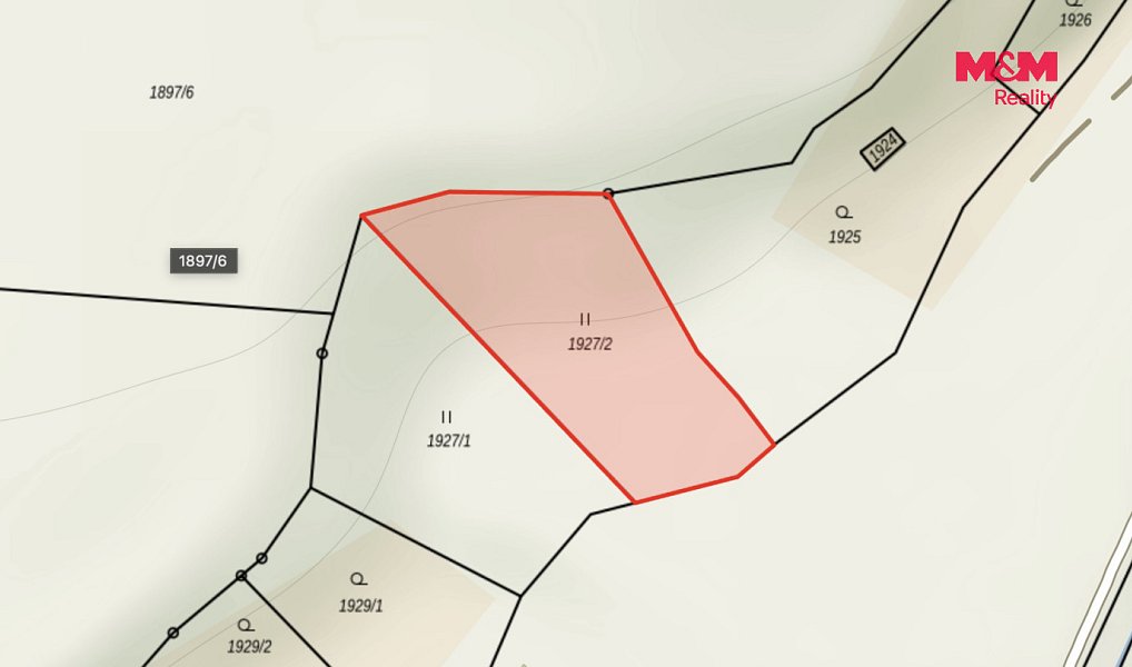 Prodej stavebního pozemku 1 267 m², Rájec-Jestřebí – náhled fotky 8