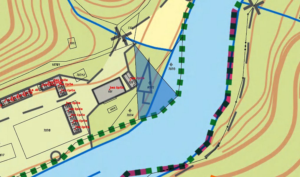 Prodej zahrady 539 m², Řepeč – náhled fotky 3