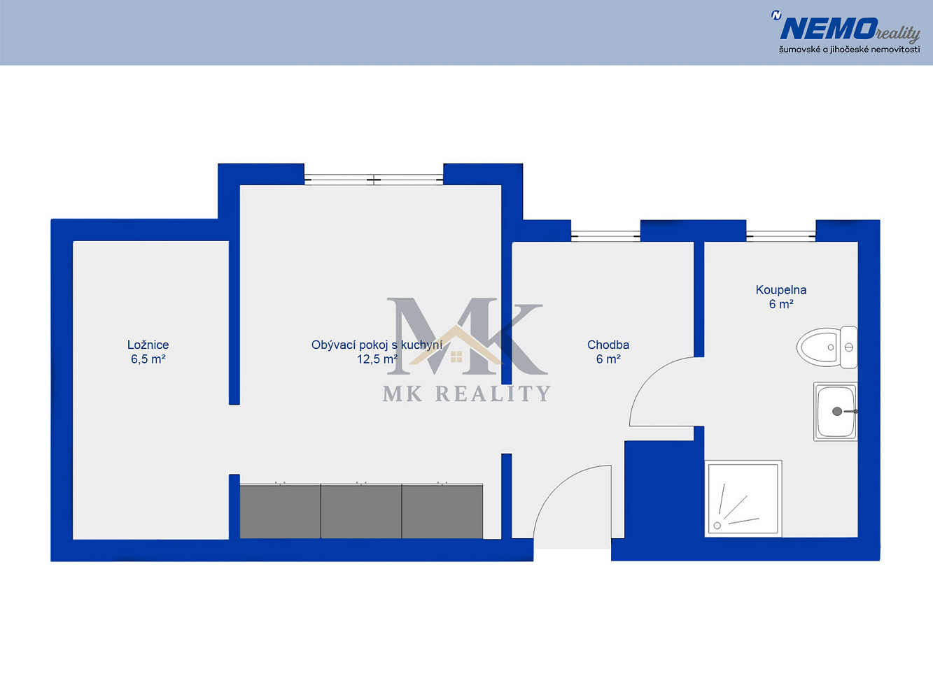 Prodej bytu 1+kk 32 m² – fotografie 5