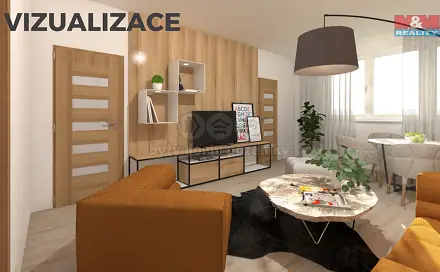 Prodej bytu 2+1 55 m², Plzeňská, Toužim, okres Karlovy Vary