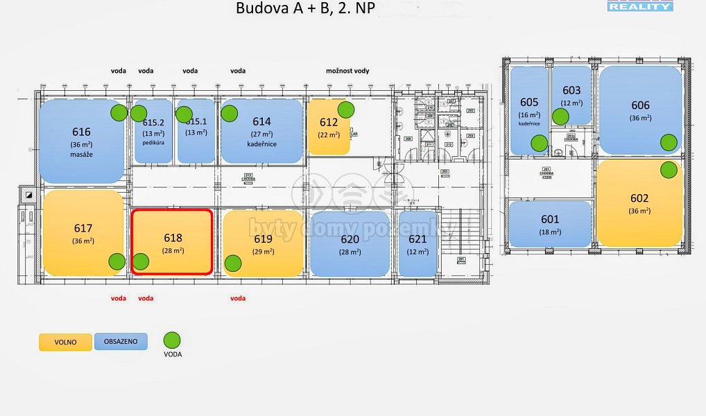 Pronájem kanceláře 28 m², Valašské Meziříčí – náhled fotky 3