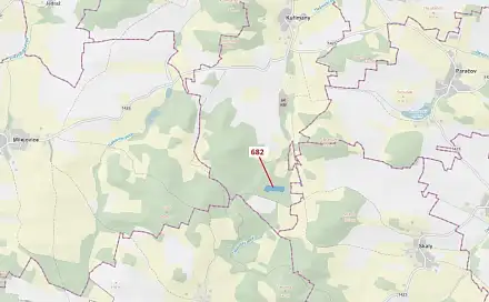 Dražba lesa 11 584 m², Kuřimany