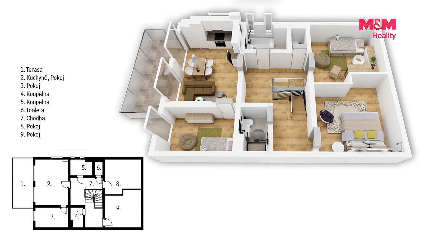 Prodej bytu 5+kk 112 m² — photo 3