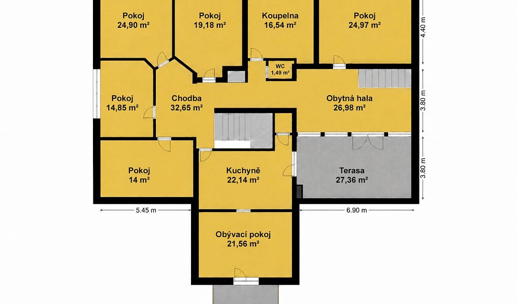 Prodej domu 545 m² s pozemkem 2 148 m², Chlumčany – náhled fotky 45