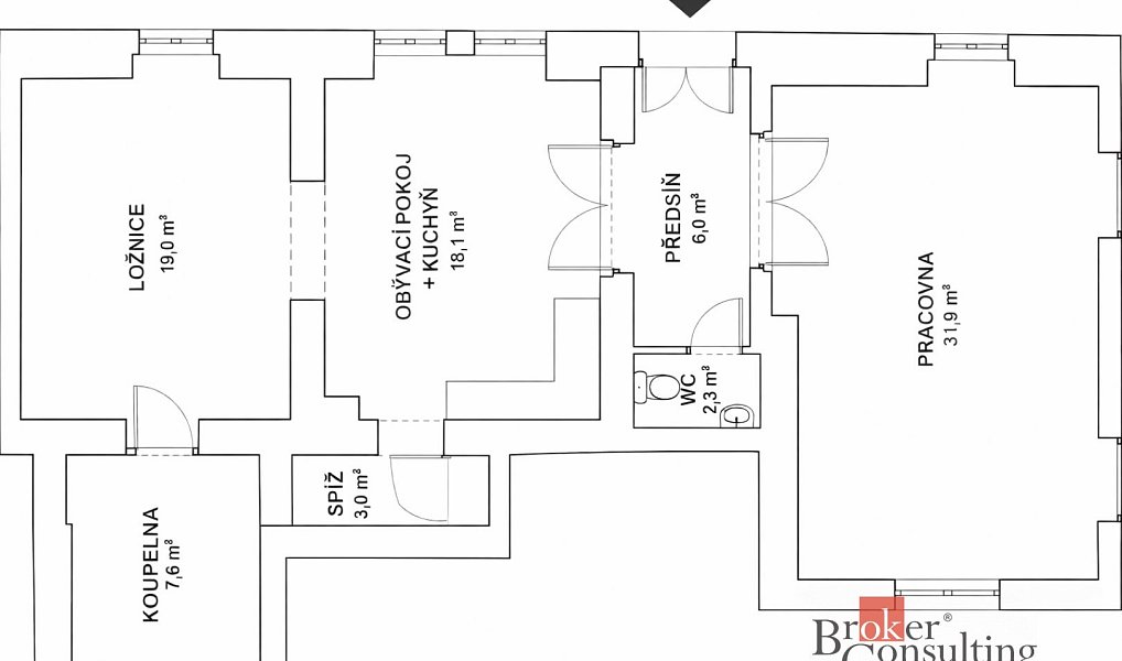 Prodej bytu 3+kk 88 m², Mariánské Lázně – náhled fotky 18