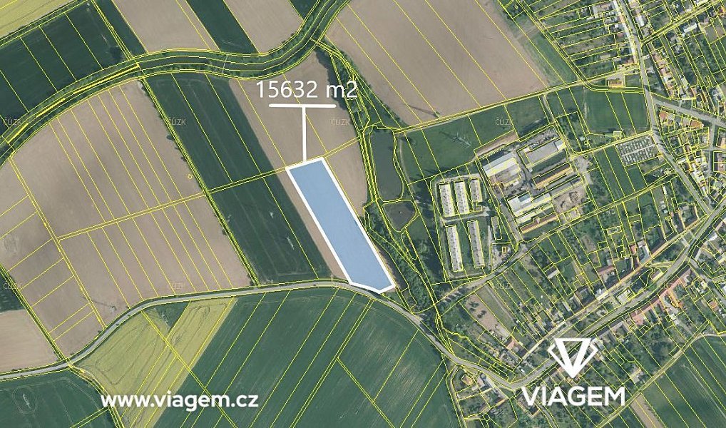 Prodej pole 1 954 m², Beňov – náhled fotky 3