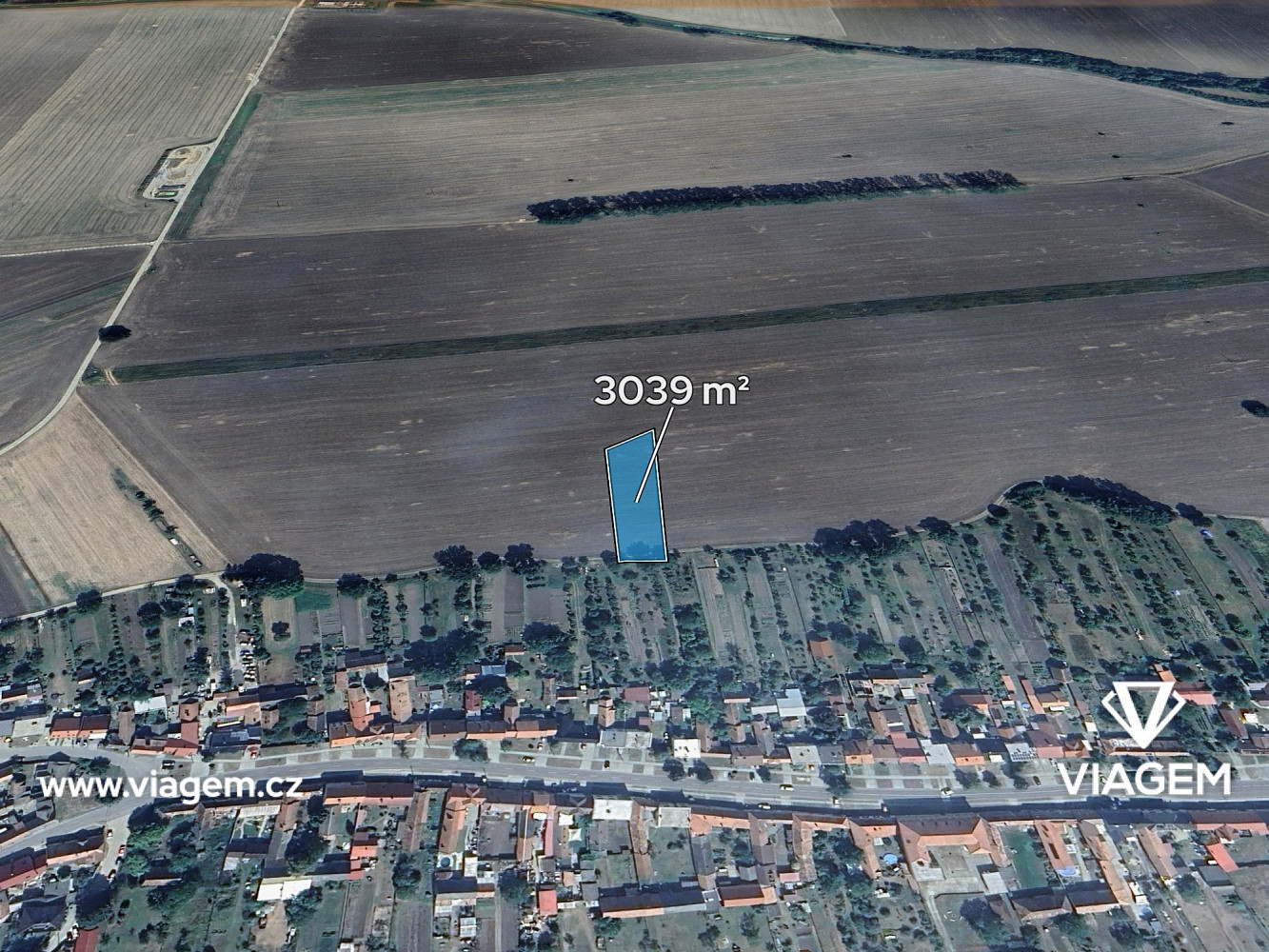 Prodej pole 1 519 m²