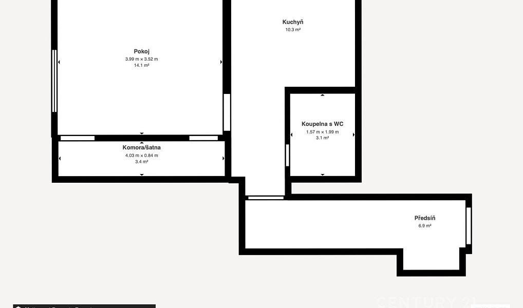 Prodej bytu 1+1 39 m², Hranice – náhled fotky 11
