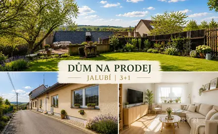 Prodej domu 117 m² s pozemkem 404 m², Jalubí, okres Uherské Hradiště