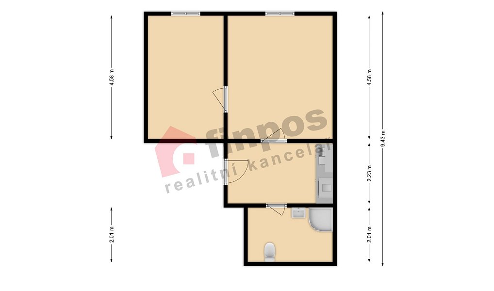 Prodej nájemního domu, činžáku 206 m², Benešov – náhled fotky 20