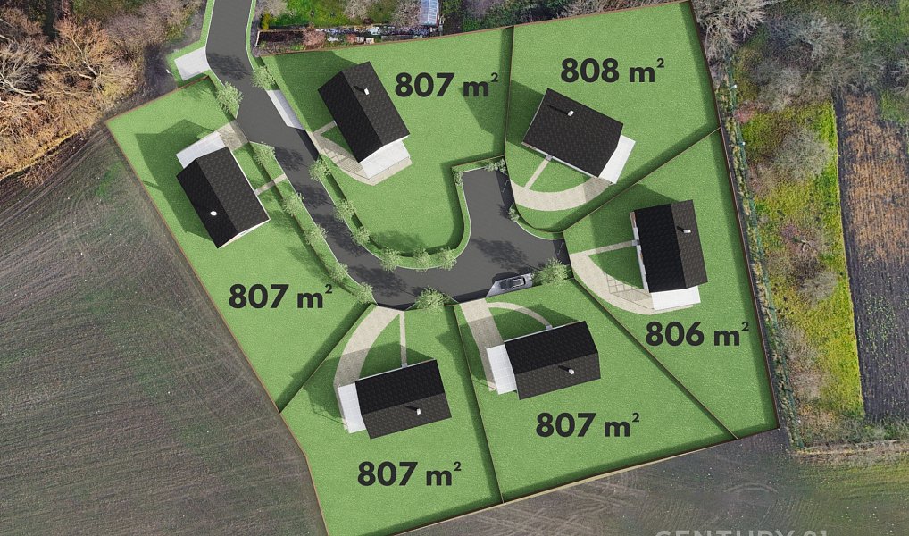 Prodej stavebního pozemku 804 m², Jankovice – náhled fotky 2