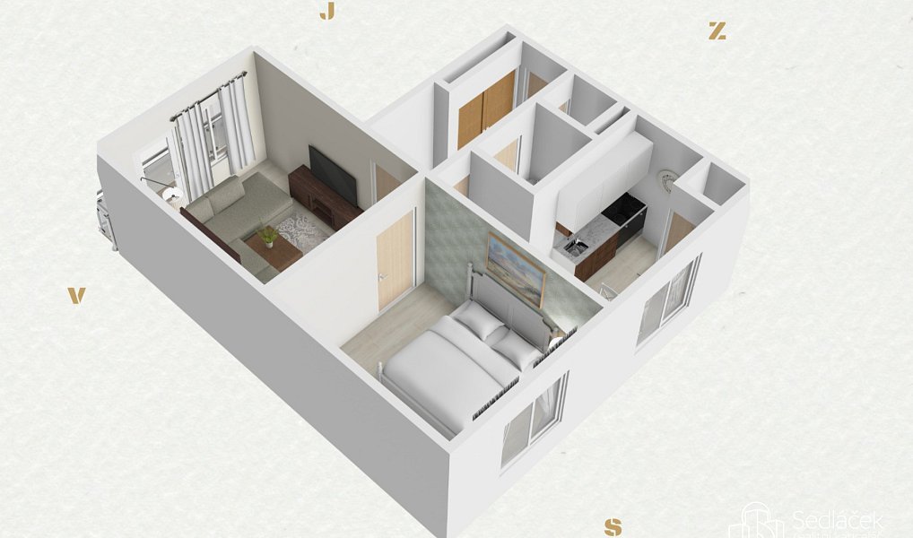 Prodej bytu 2+1 52 m², Sokolov – náhled fotky 16