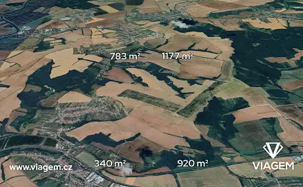 Prodej pole 1 610 m², Popovice, okres Uherské Hradiště