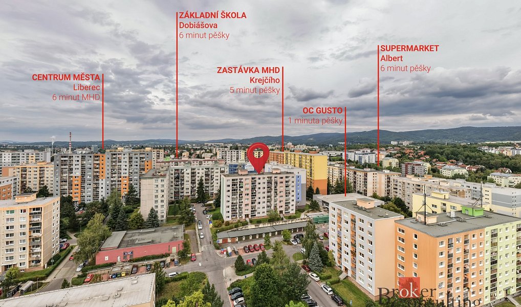 Prodej bytu 3+1 73 m², Liberec – náhled fotky 4