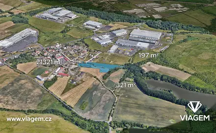 Prodej komerčního pozemku 727 m², Srbice, okres Teplice