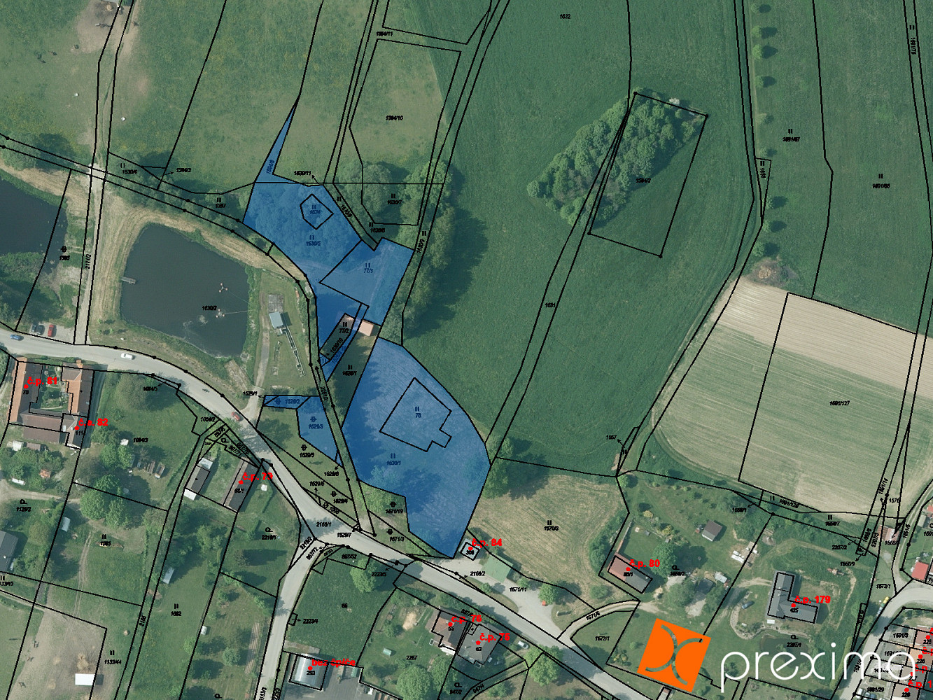Prodej stavebního pozemku 271 m²