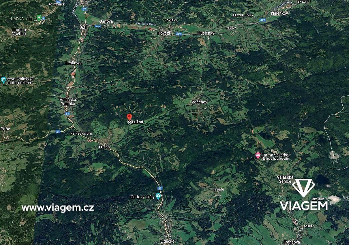 Les 12 350 m², Podíl 25 % o výměře 3 088 m² – pohled 3