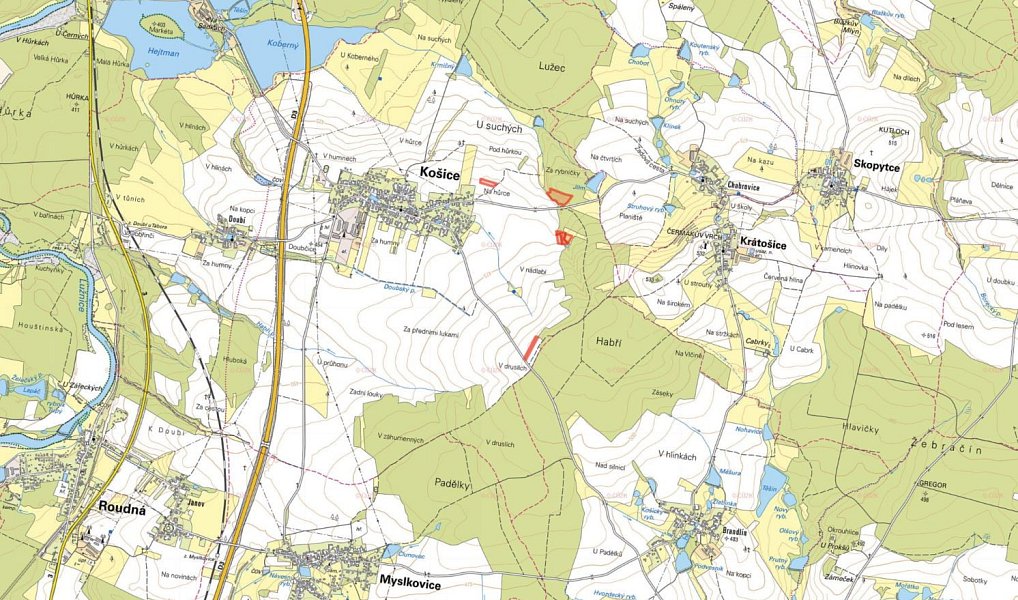 Prodej pole 30 717 m², Košice – náhled fotky 3