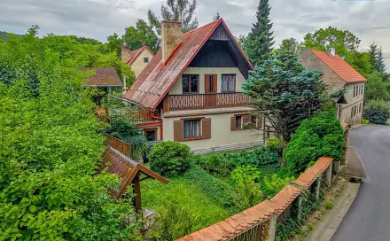 Prodej domu 103 m² s pozemkem 396 m², Hlinná - Lbín, okres Litoměřice