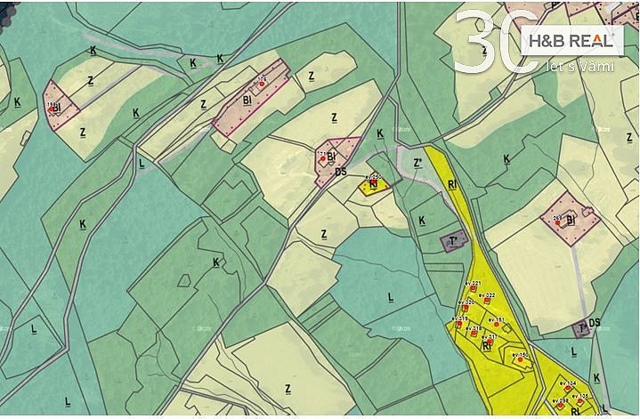 Prodej pozemku 1 259 m²