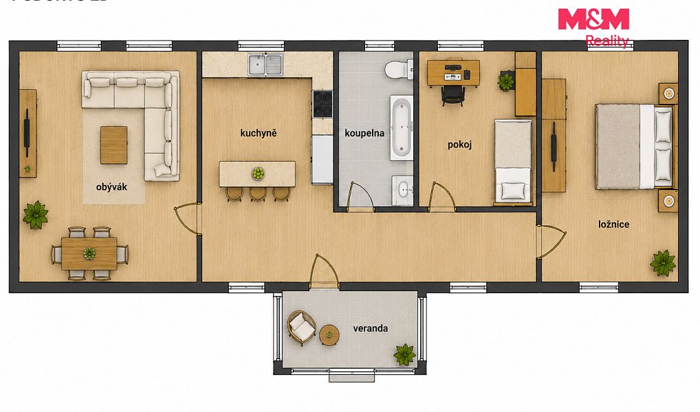 Prodej domu 75 m² s pozemkem 1 106 m², Hlízov – náhled fotky 4