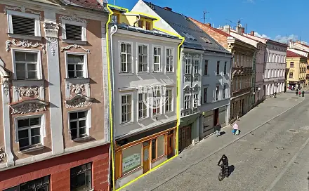 Prodej nájemního domu, činžáku 570 m², Palackého, Jihlava