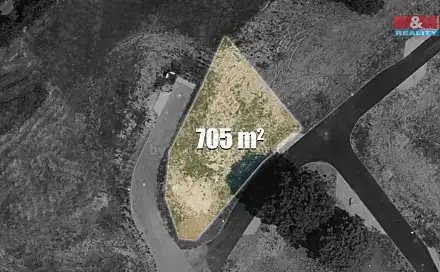 Prodej stavebního pozemku 705 m², Podhořany u Ronova, okres Chrudim