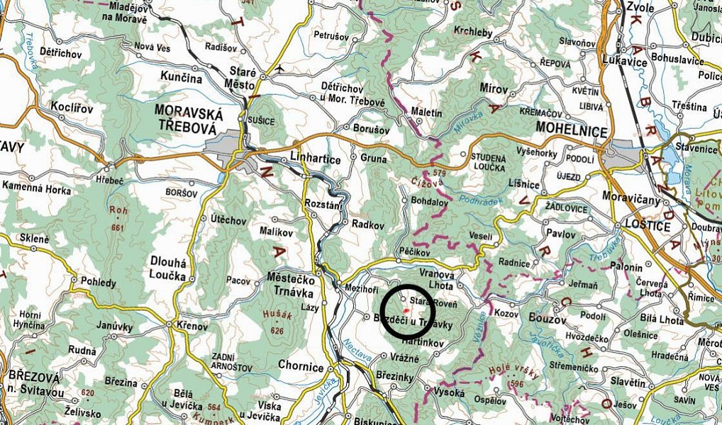 Prodej stavebního pozemku 2 647 m², Městečko Trnávka – náhled fotky 6