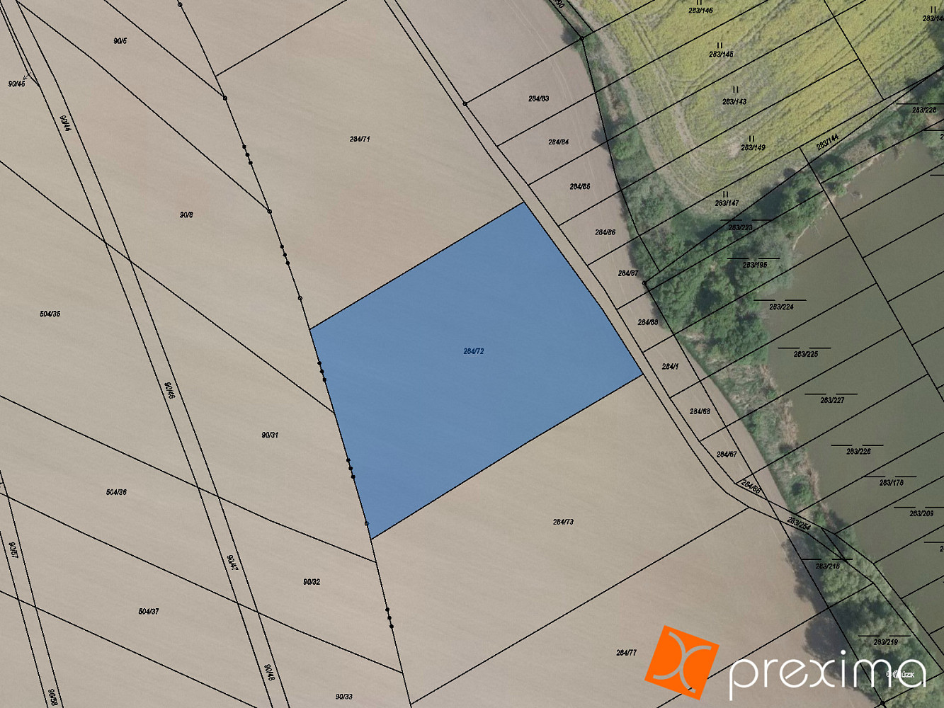 Prodej pole 528 m²