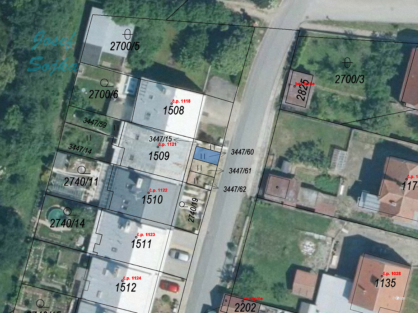 Prodej garážového stání, Rosice, Lesní 13m2 – fotografie 2