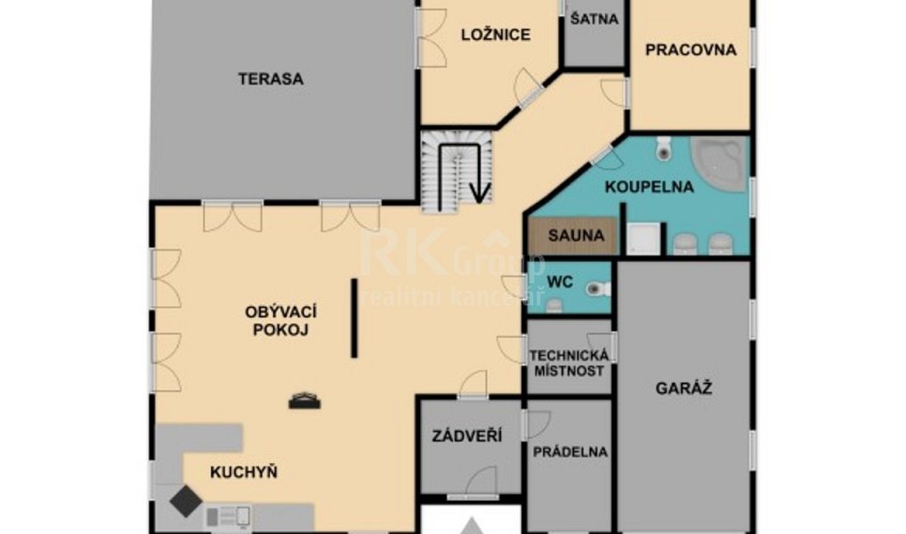 Prodej domu 338 m² s pozemkem 1 259 m², Lány – náhled fotky 9