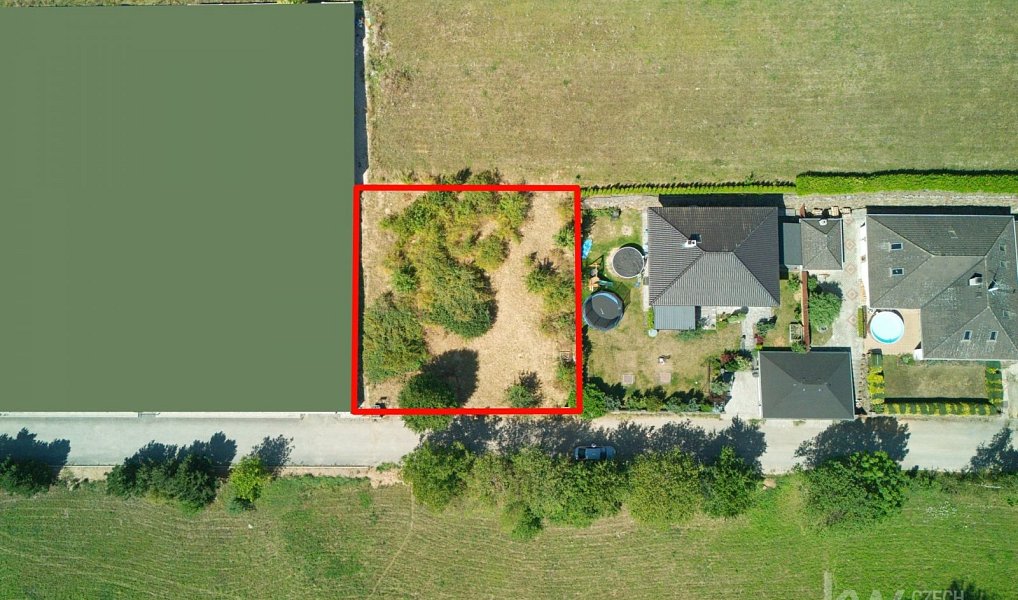 Prodej stavebního pozemku 645 m², Vochov – náhled fotky 2