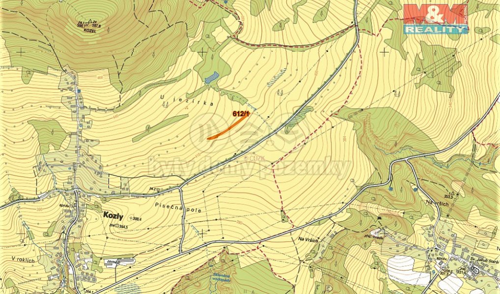 Prodej louky 1 779 m², Kozly – náhled fotky 2