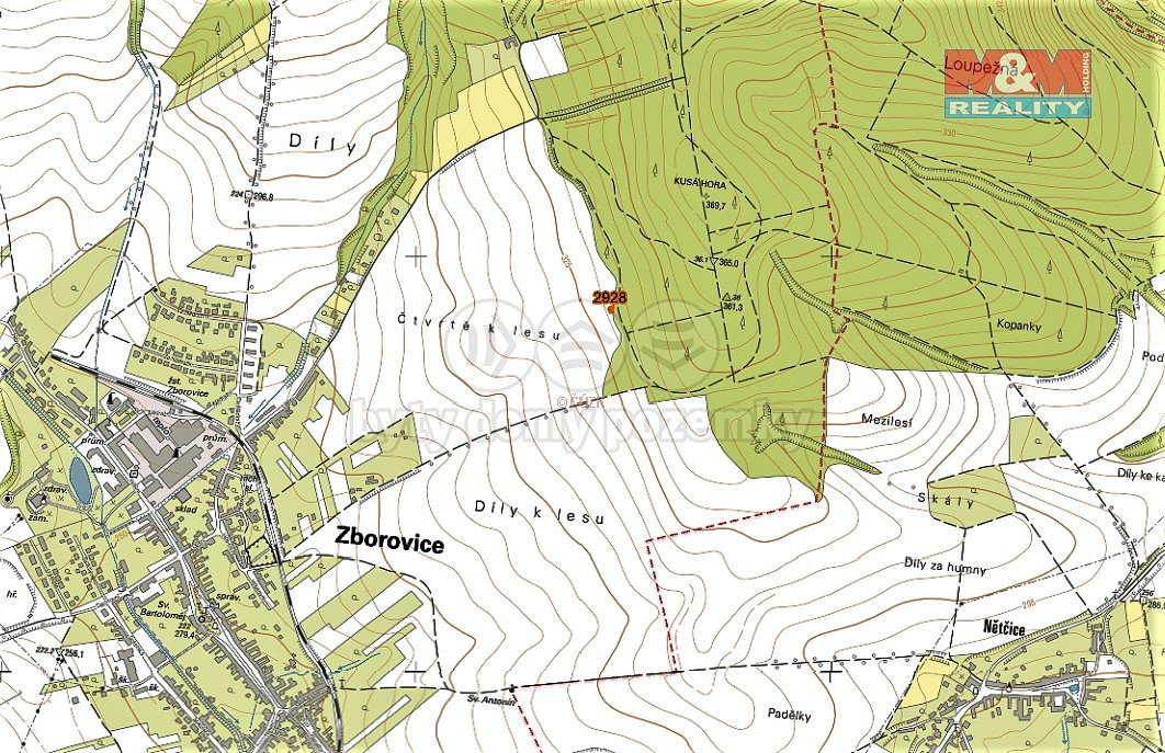 Prodej lesa 102 m² – pohled 2
