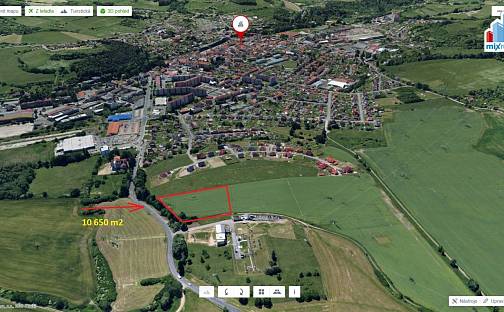 Prodej pole 10 640 m², Hrádecká, Sušice - Sušice II, okres Klatovy