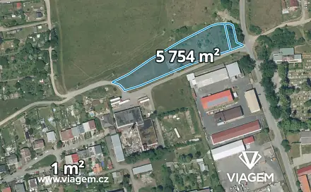Prodej pole 2 158 m², Stříbro, okres Tachov