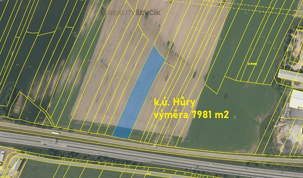 Prodej komerčního pozemku 7 981 m², Hůry – náhled fotky 5