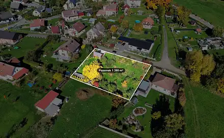 Prodej stavebního pozemku 1 390 m², Staré Sedliště, okres Tachov