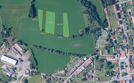 Prodej pole 10 657 m², Svratka, okres Žďár nad Sázavou