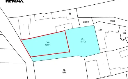 Prodej stavebního pozemku 870 m², Bernartice, okres Benešov