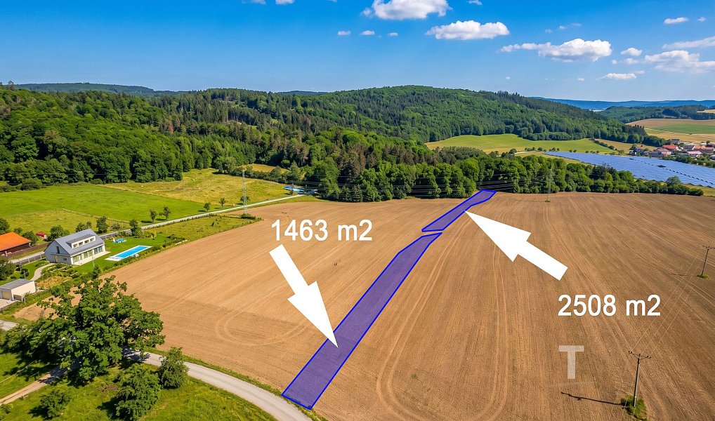 Prodej stavebního pozemku 1 463 m², Tišnov – náhled fotky 4