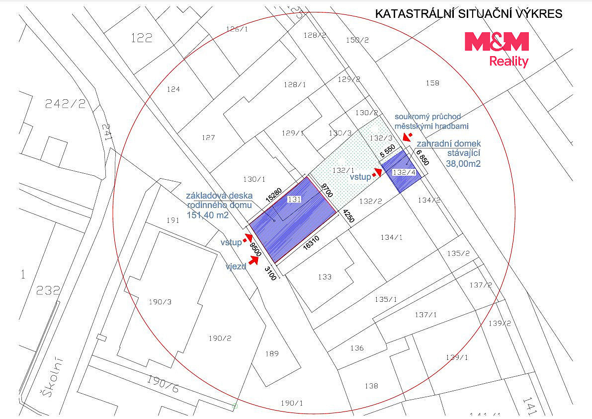 Prodej stavebního pozemku 343 m² – fotografie 4