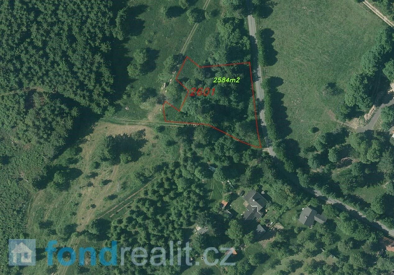 Prodej stavebního pozemku 2 584 m² – fotografie 5