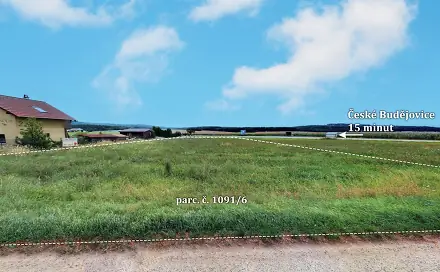 Prodej komerčního pozemku 2 747 m², Olešník - Chlumec, okres České Budějovice