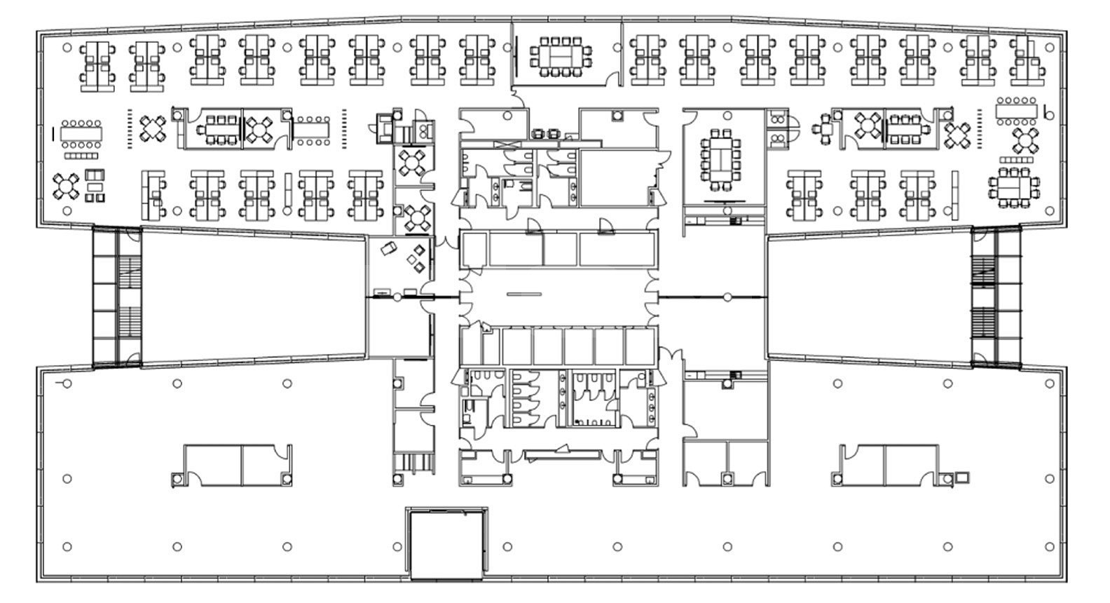 Pronájem kanceláře 1 135 m² – pohled 3